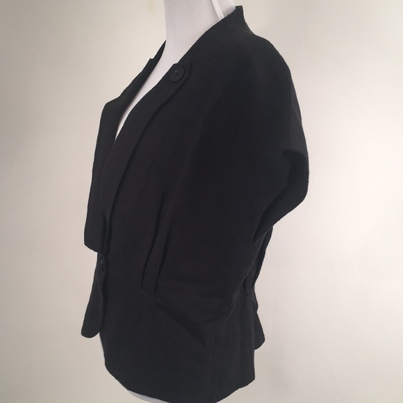 ✅ SOLD Short Sleeve Cotton Ladies Button “Blazer” Topper - Picture 3 of 7